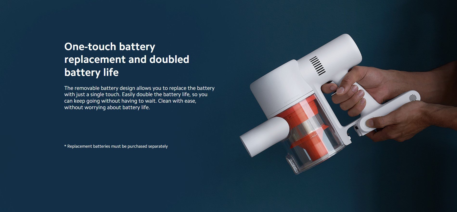 Xiaomi Vacuum Cleaner G10 plus - techinnolife
