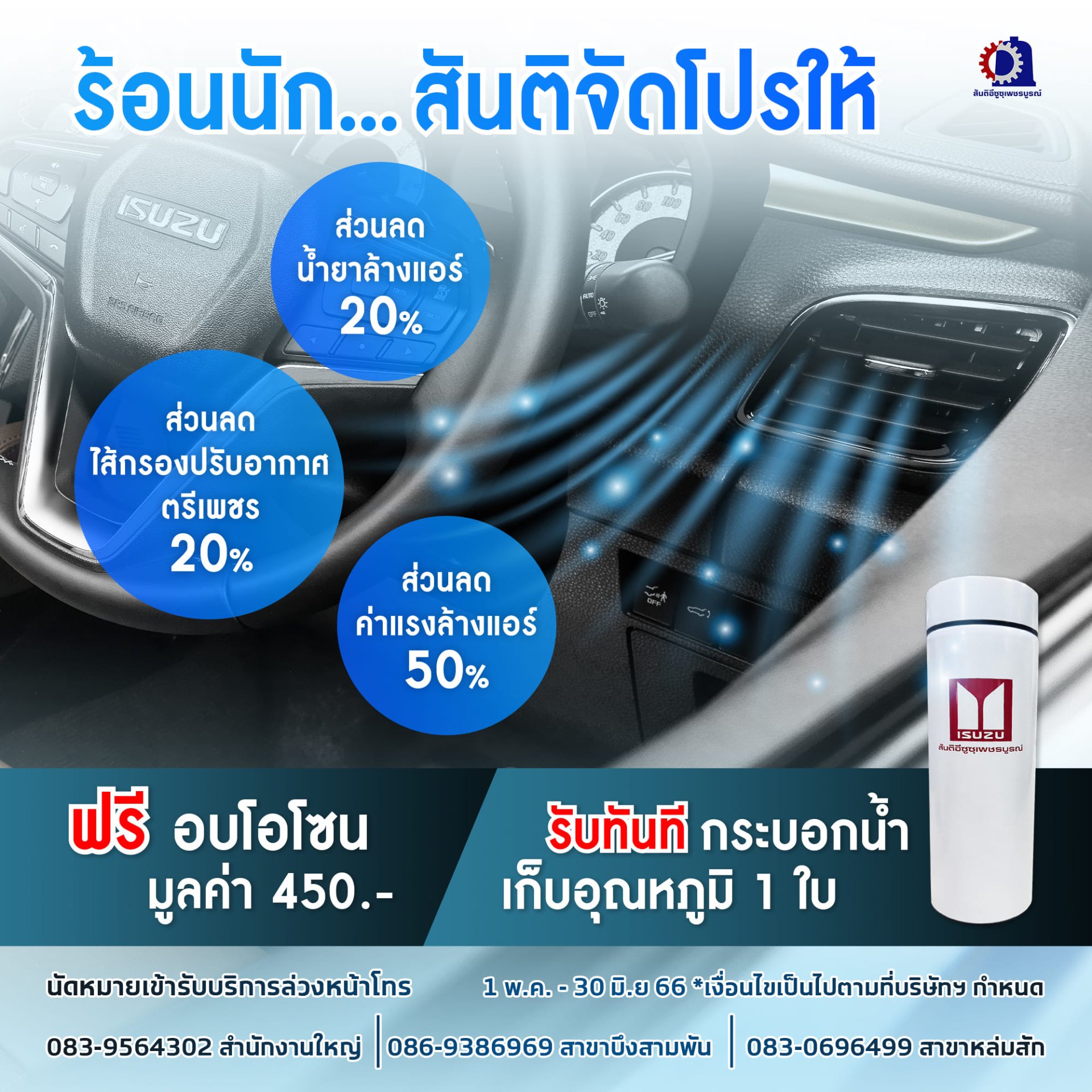 ร้อนนัก... สันติจัดโปรให้ ร้อนนัก... สันติจัดโปรให้