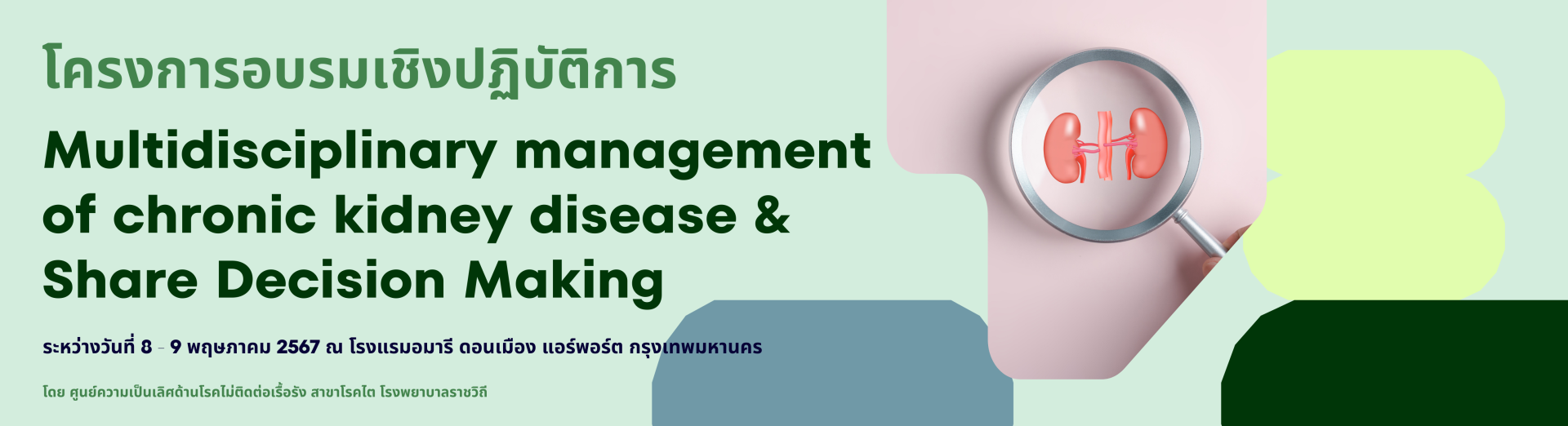 Multidisciplinary management of chronic kidney disease & Share Decision Making(copy)