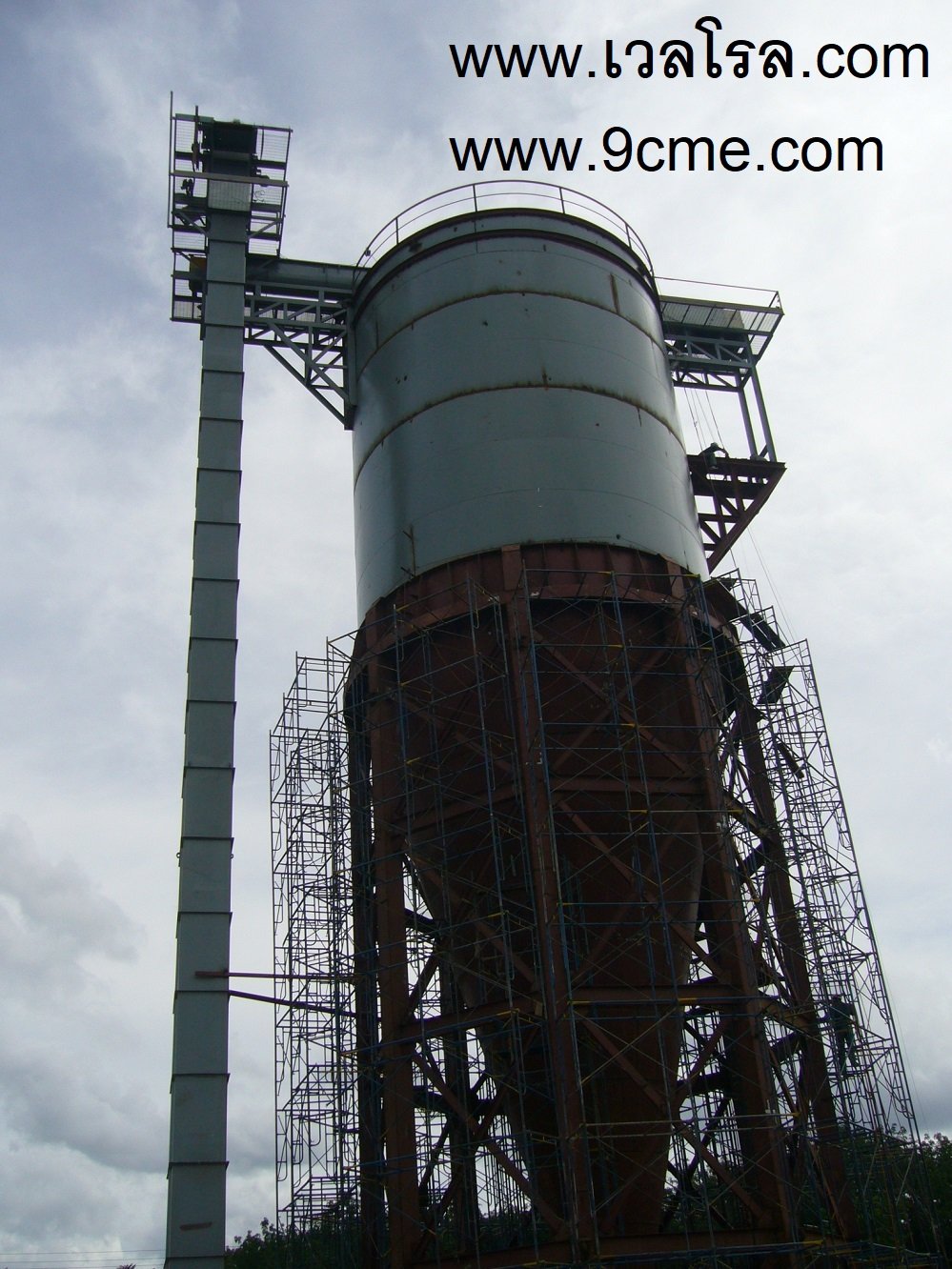 กระพ้อลำเลียง(Bucket elevator, continuous buckets using chain) - 9cme