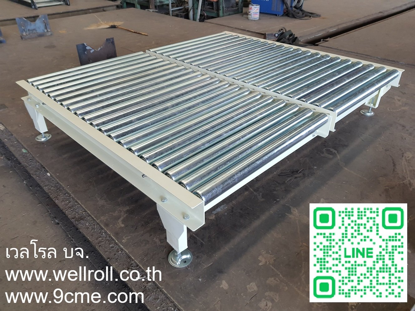 ลูกกลิ้งลำเลียง(Free roller conveyor)