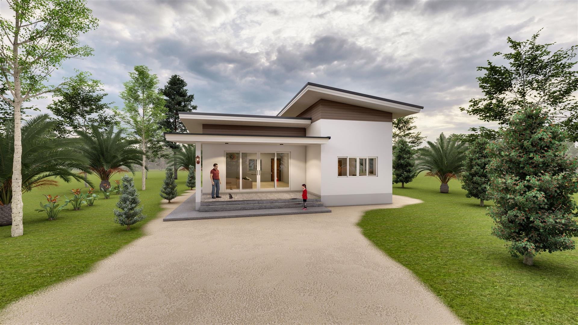 บ้านหลังคาแหงน2ห้องนอน บ้านหลังคาแหงน2ห้องนอน