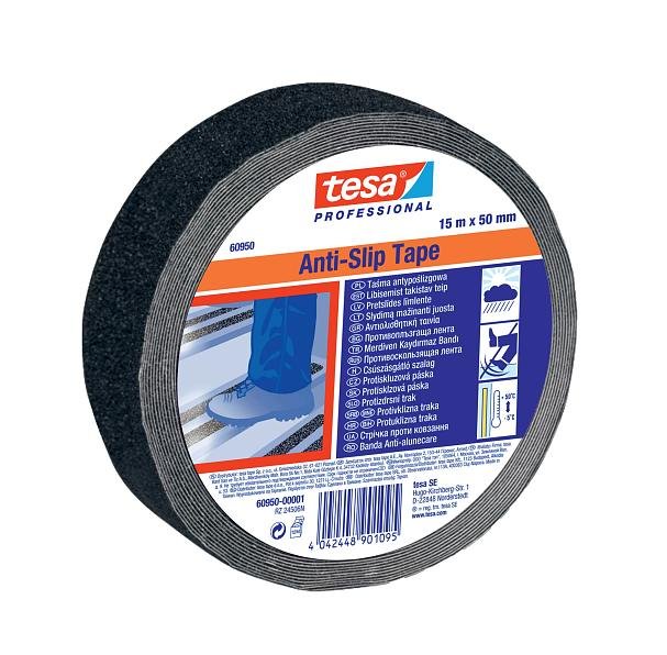TESA 60950 Anti Slip tape - black (Size 25MM X 15M)