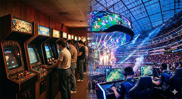 ประวัติอีสปอร์ต จากห้องนักเตะสู่กีฬาระดับโลก
