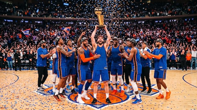 Knicks แชมป์ NBA 2026 ตามหลังทุกนัดแต่ไม่เคยยอมแพ้
