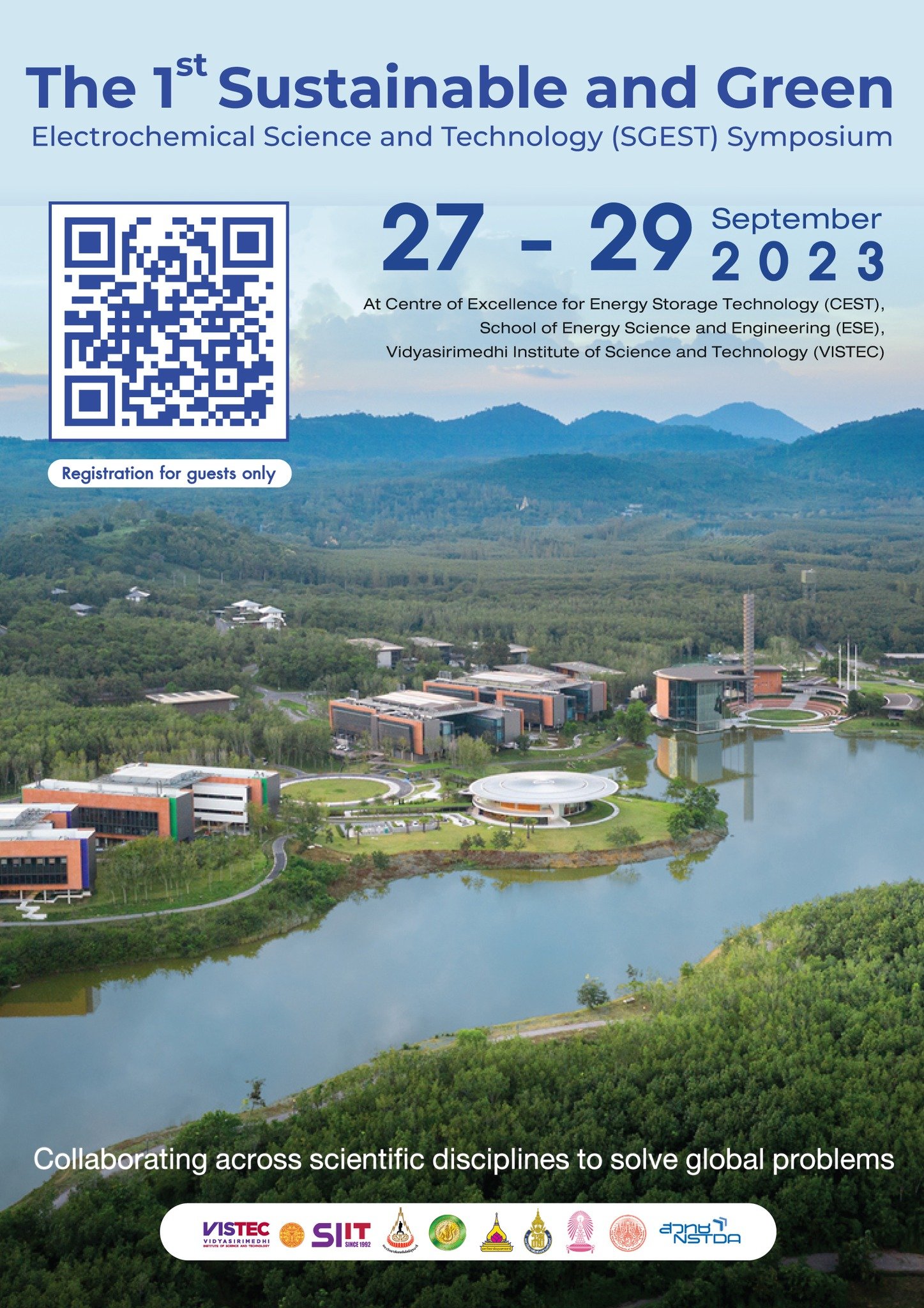 The 1st Symposium on Sustainable and Green Electrochemical Science and Technology (SGEST)