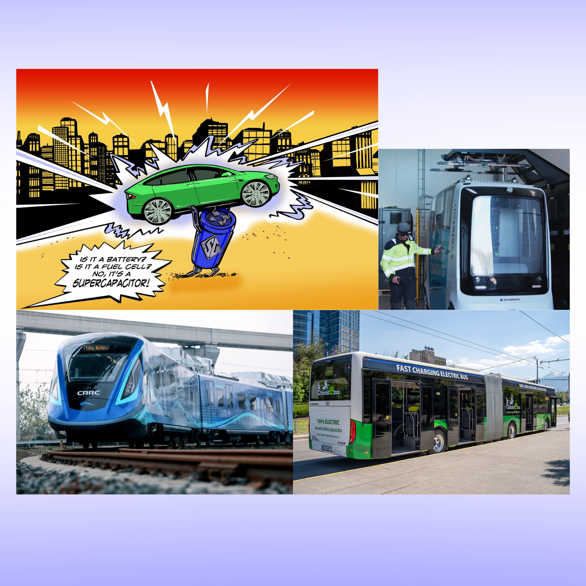 Supercapacitor in Public Transport: ไม่ได้มีแค่ Shenzhen 