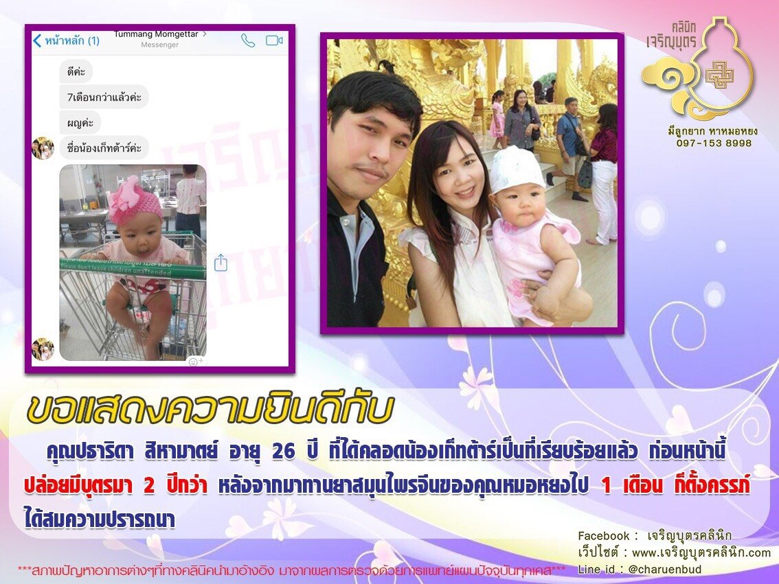 คุณปธาริดา สิหามาตย์ อายุ 26 ปี ได้คลอดน้องเก็ทต้าร์เป็นที่เรียบร้อยแล้ว