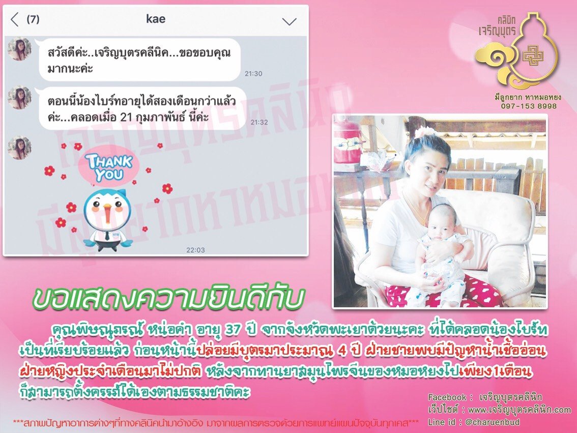 คุณพิษณุภรณ์ หน่อคำ อายุ 37 ปี จากจังหวัดพะเยา ได้คลอดน้องไบร์ท เป็นที่เรียบร้อยแล้ว