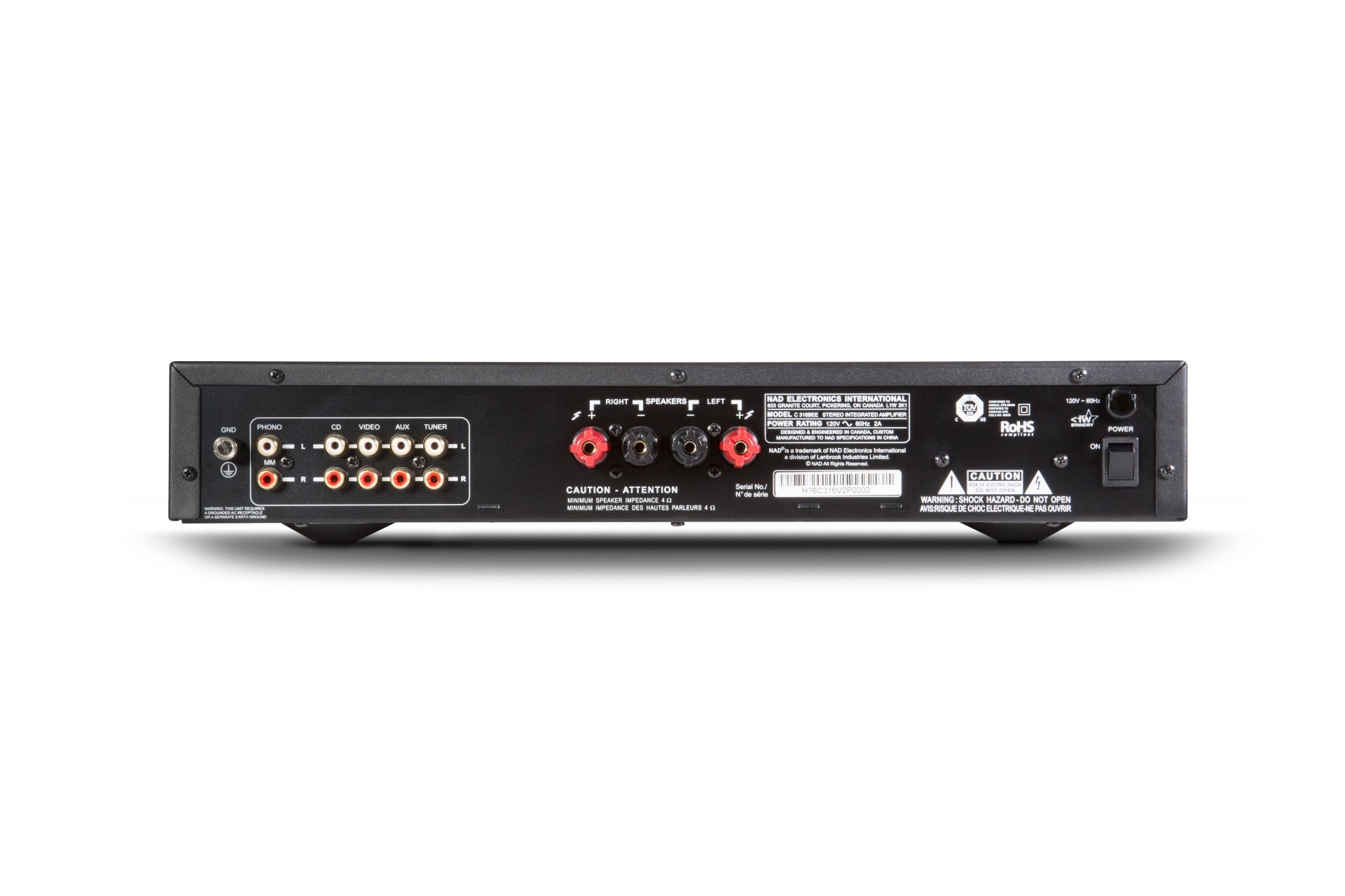 thumbnail image 2 of Remote Control For NAD NR2 D7050 D3020 Integrated Amplifier AV A/V Receiver 2 of 13