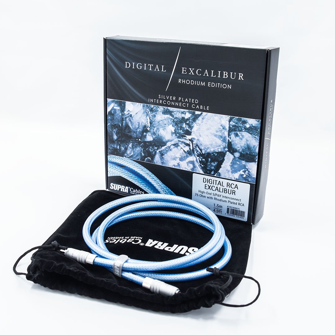 Supra DIGITAL RCA EXCALIBUR RHODIUM