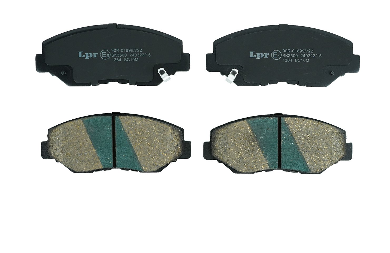 BRAKE PAD PRO (F) FOR HONDA CIVIC '16 (1.8L/1.5L)/ CIVIC '16(1.5L) TURBO/ CR-V '02-'06 (2.0L)(2.4L)