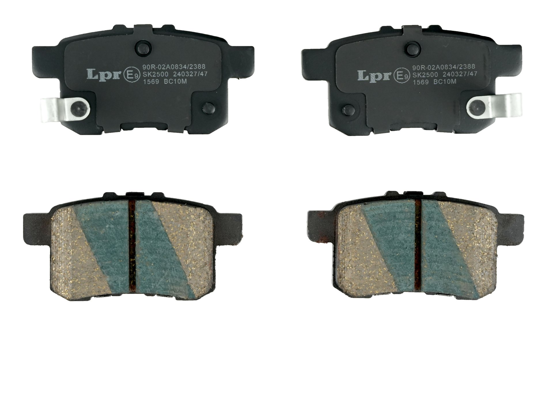 BRAKE PAD PRO (R) FOR HONDA ACCORD G8 '08-'12/ ACCORD G10 '19-'23