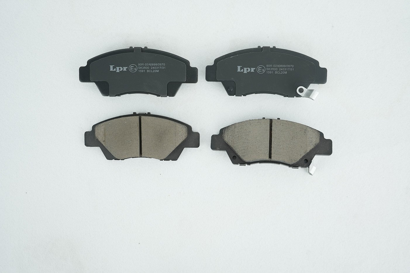 BRAKE PAD (F) FOR HONDA CITY '14-'18 (1.5L)/ CITY TURBO '19(1.0L)/ JAZZ GK '14-'22/ MOBILIO '14-ON