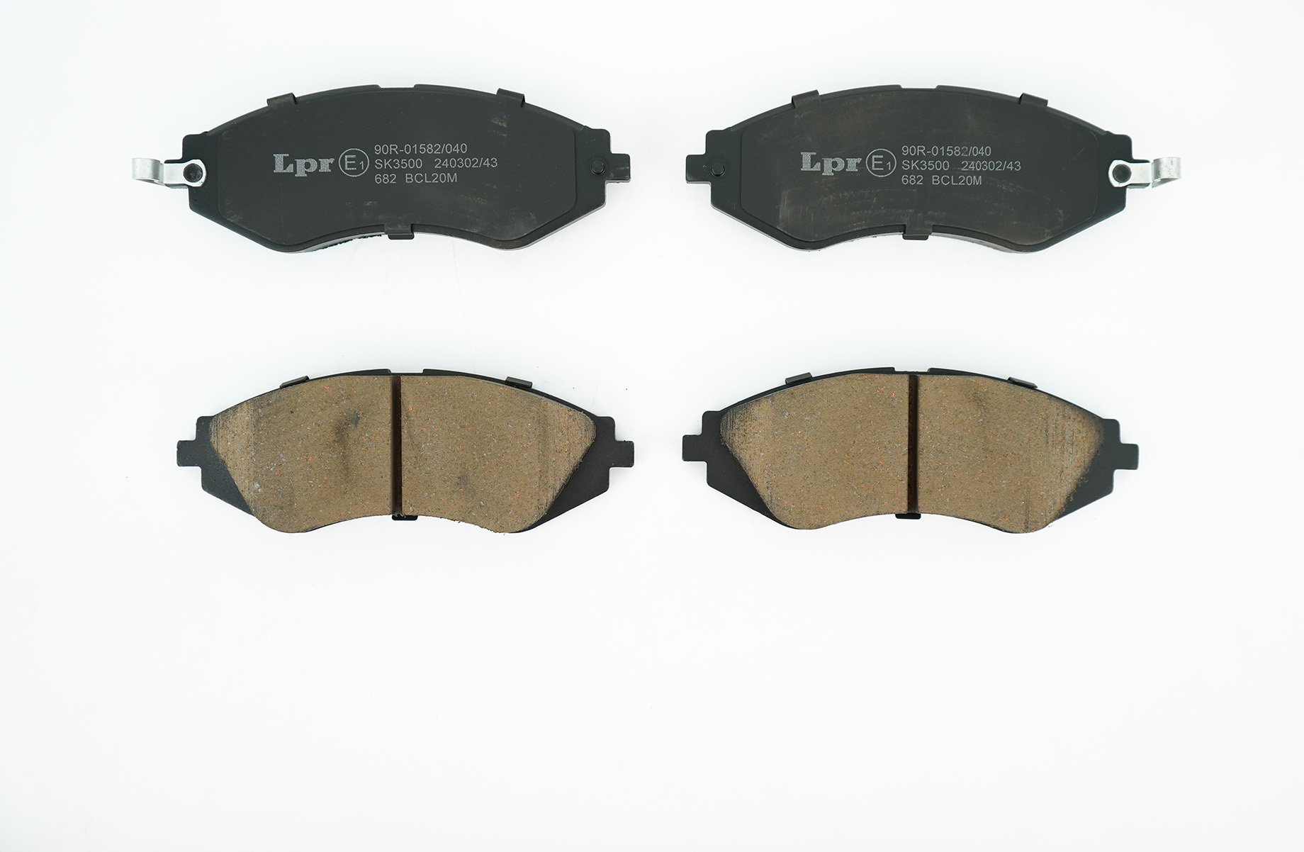 BRAKE PAD (F) FOR TOYOTA HILUX VIGO CHAMP 4WD '11-'15(2.5L,2.7L,3.0L)/FORTUNER TRD '12-'14 (2.5L,3.0L)