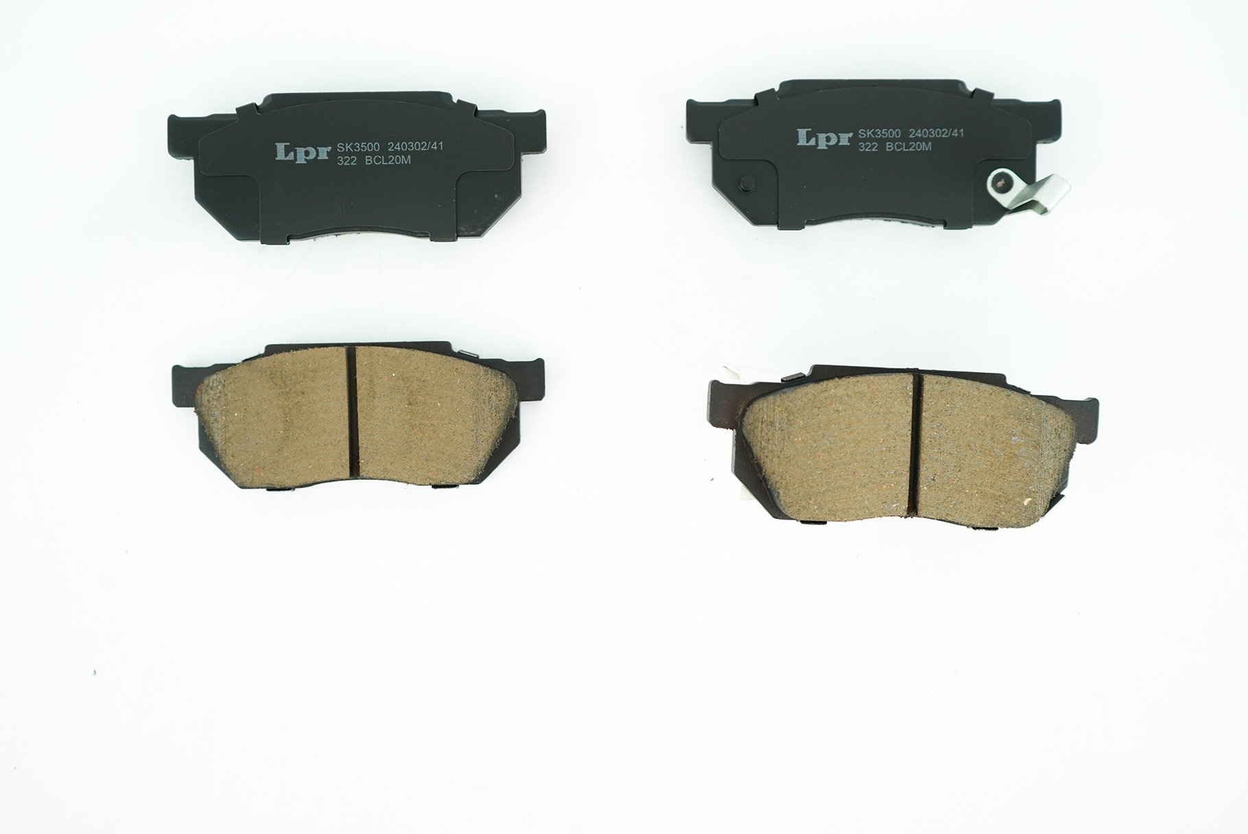 BRAKE PAD (F) FOR HONDA CITY TYPE Z '97-'01/ CIVIC EF เตารีด 1.5L'88-'92 / CIVIC EG 3ประตู 1.5L '90-'92
