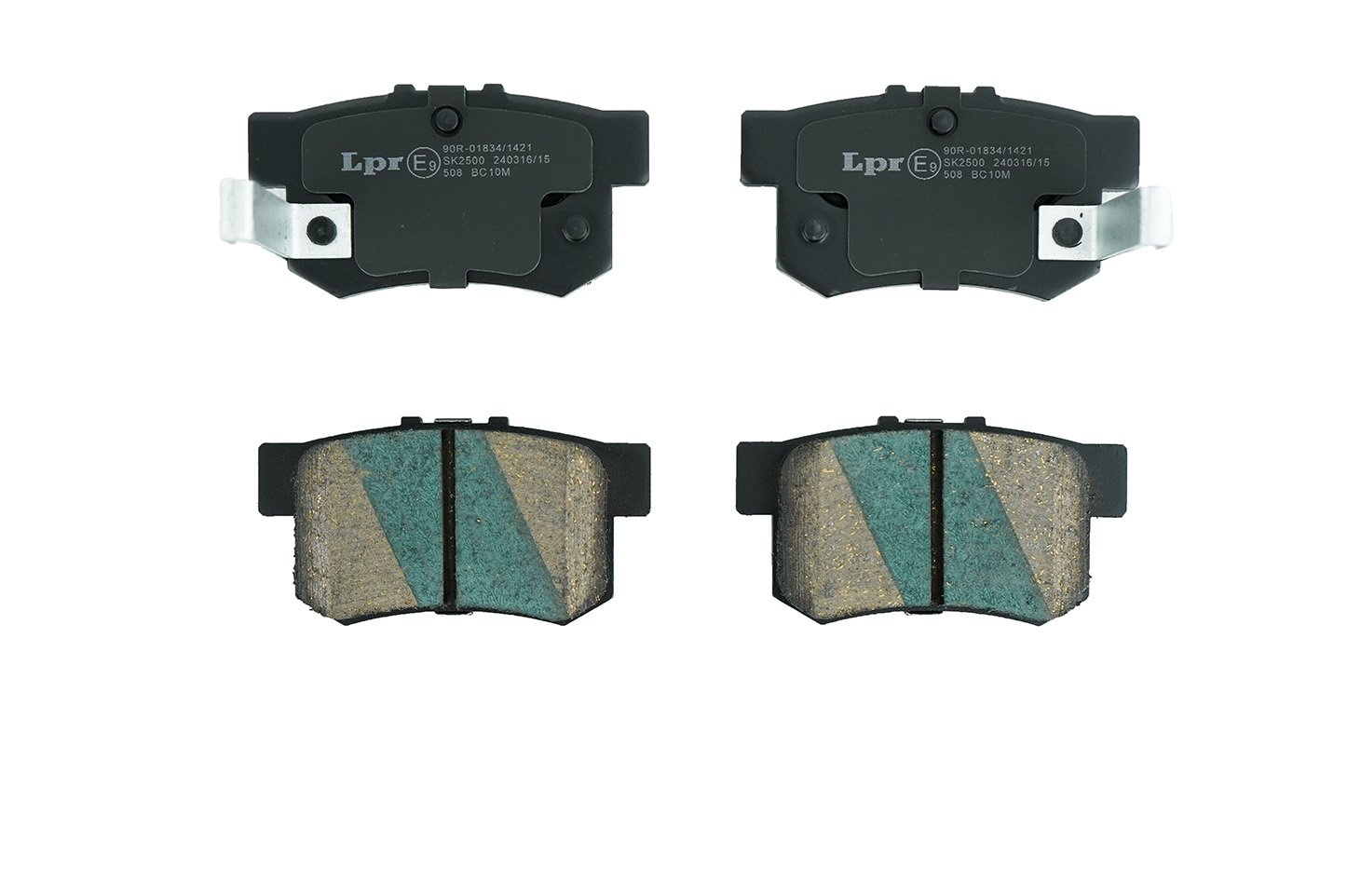 BRAKE PAD PRO (R) FOR HONDA ACCORD '90-'07/ CIVIC '00-'16