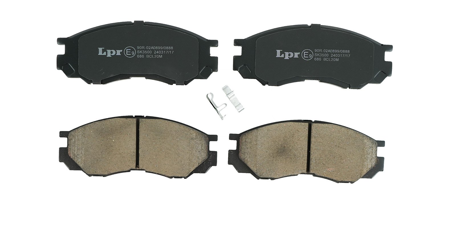 BRAKE PAD (F) FOR MITSUBISHI L200 STRADA 2WD '96-'03