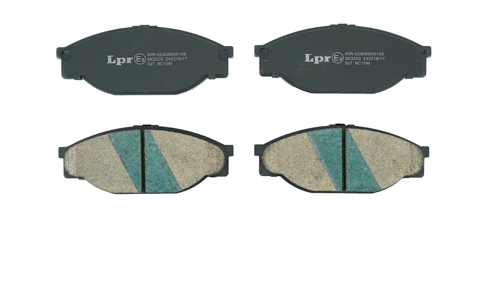 BRAKE PAD PRO (F) FOR TOYOTA MIGHTY X '90-'98 (2.5L)
