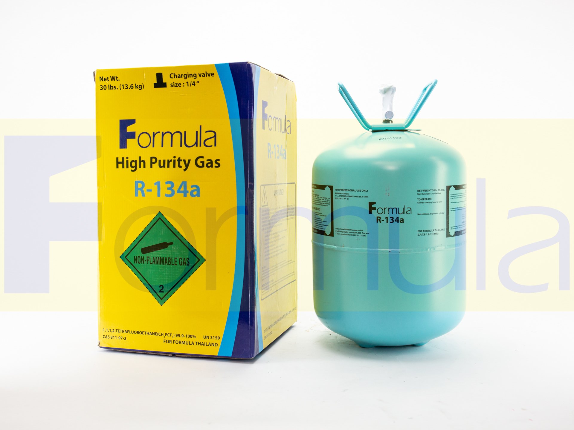 น้ำยาแอร์  (R-134a) (13.6 Kg.) FORMULA