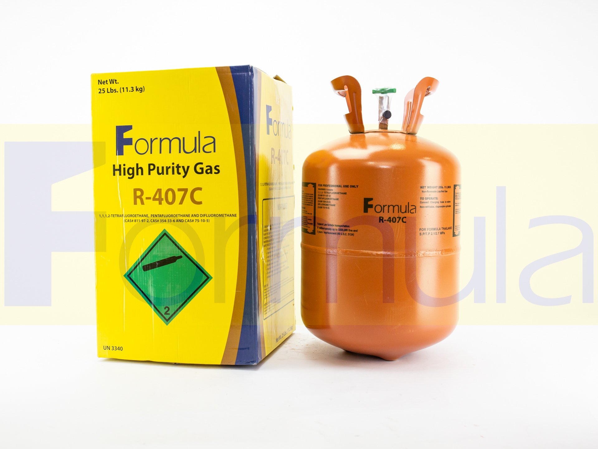 น้ำยาแอร์ (R-407c)(11.3kg.) FORMULA