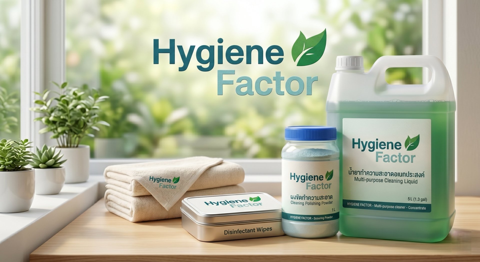 Hygiene Factor บริการทำความสะอาด Big Cleaning แม่บ้านประจำ