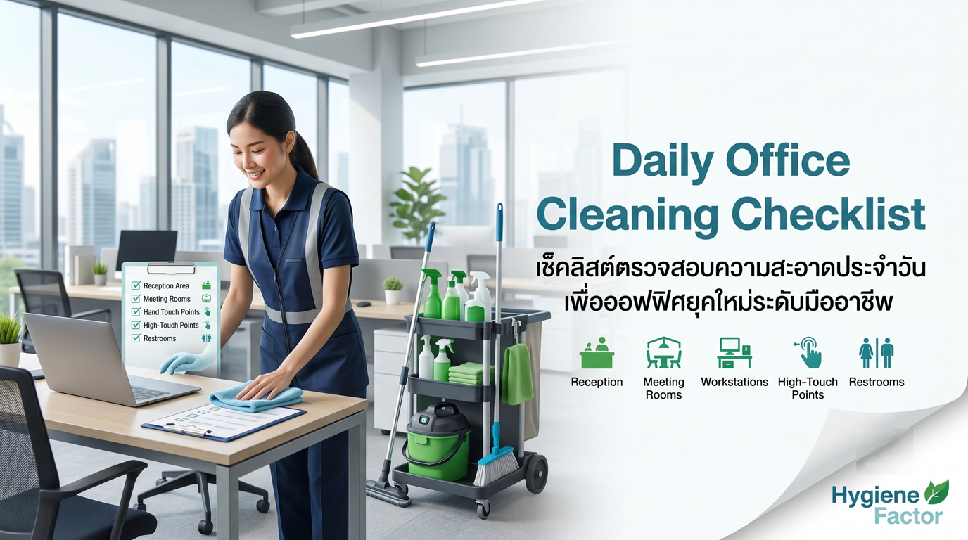 Daily Office Cleaning Checklist