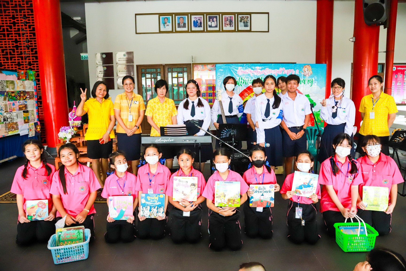 บรรยากาศกิจกรรมสัปดาห์ห้องสมุด ประจำปีการศึกษา 2566