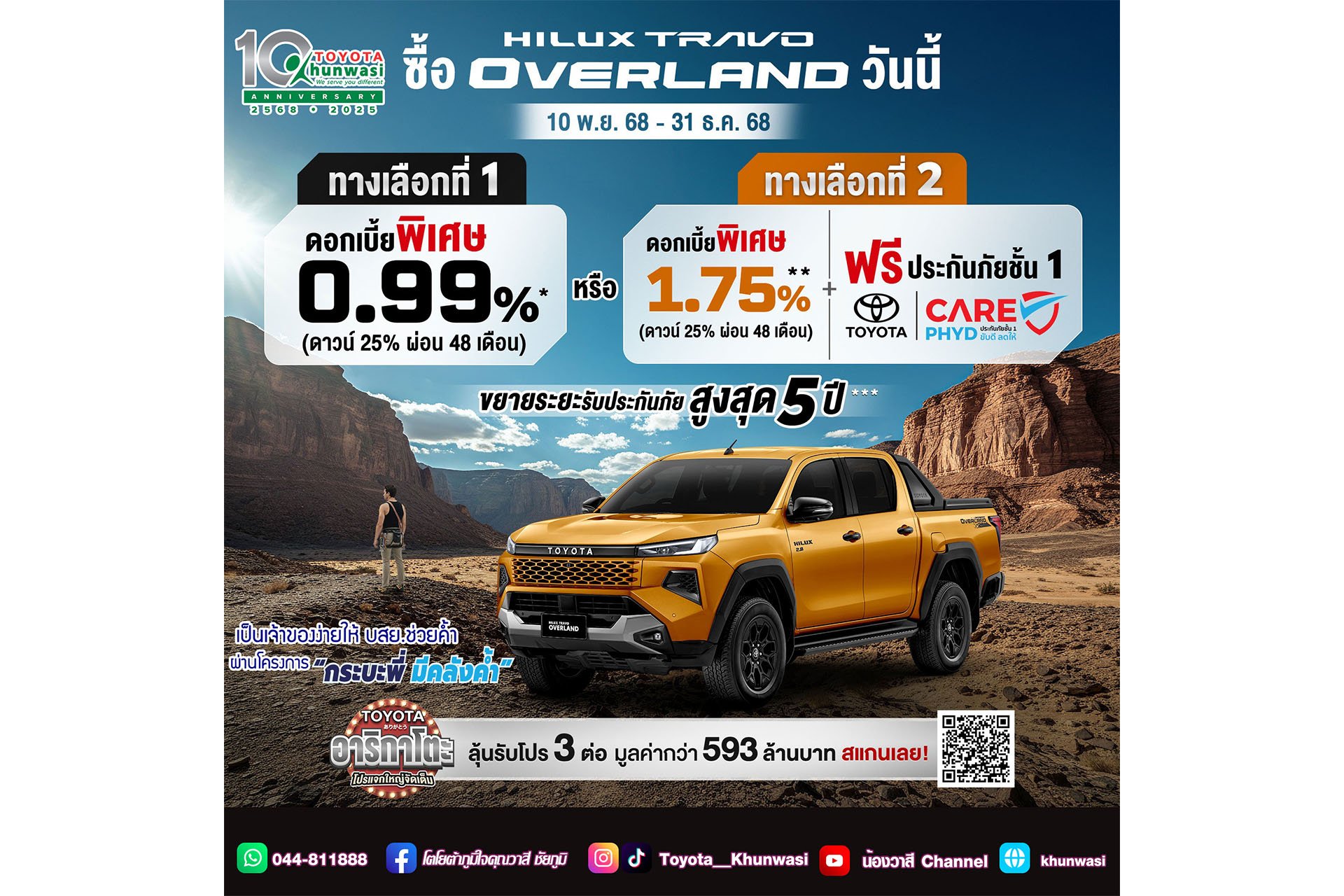 ซื้อไฮลักซ์ ทราโว่ โอเวอร์แลนด์