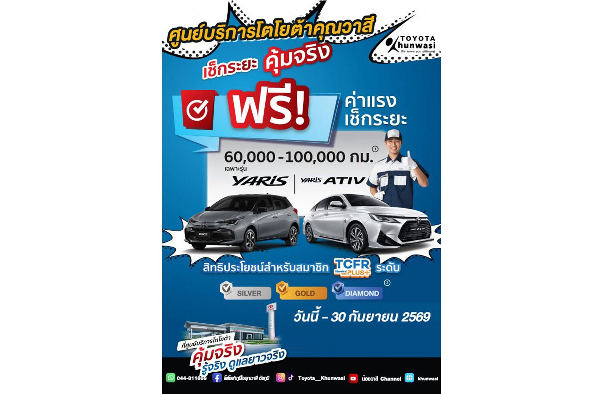 เช็กระยะคุ้มจริง! สำหรับสมาชิก TCFR Plus+ ระดับ Silver, Gold, Diamond