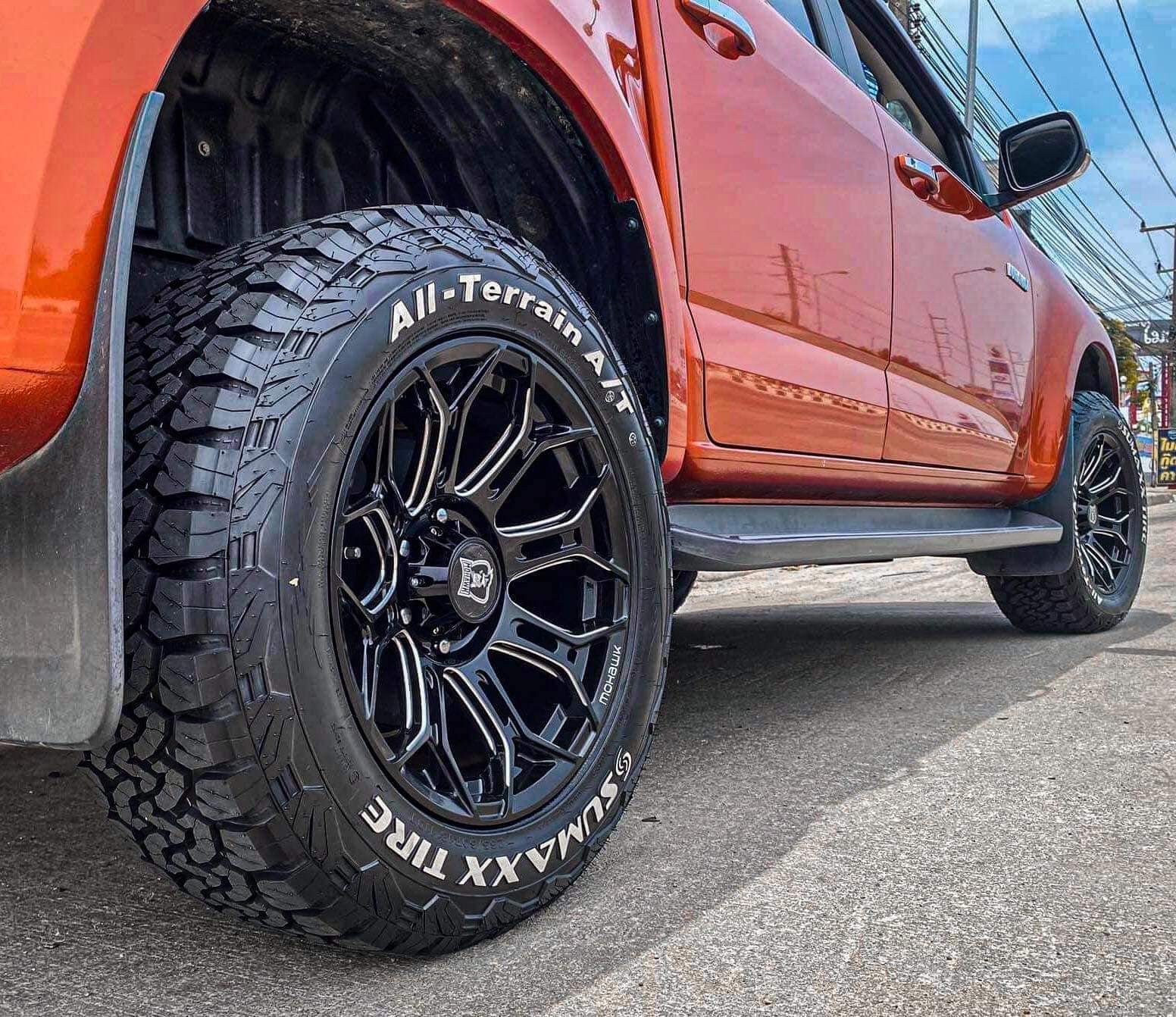 Chevrolet Trailblazer & Duramax Mohawk WP953 Gloss Black & Matt Black