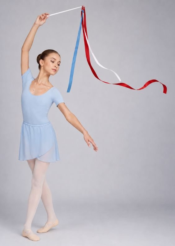 Person Using Ribbon Stick Man RIBBON STICK