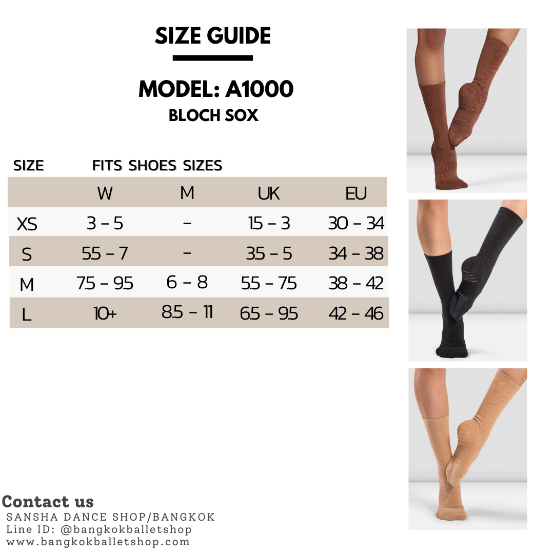 Bloch's BLOCHSOX™ Dance Socks A1000