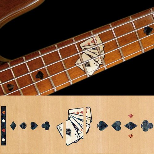 Playing Card (BP) Inlay Sticker for Bass
