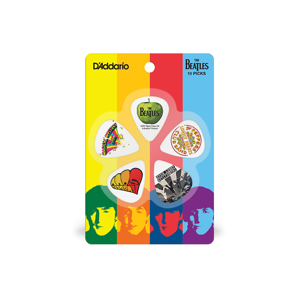 D Addario The Beatles Classic Album Guitar Picks acousticvilla