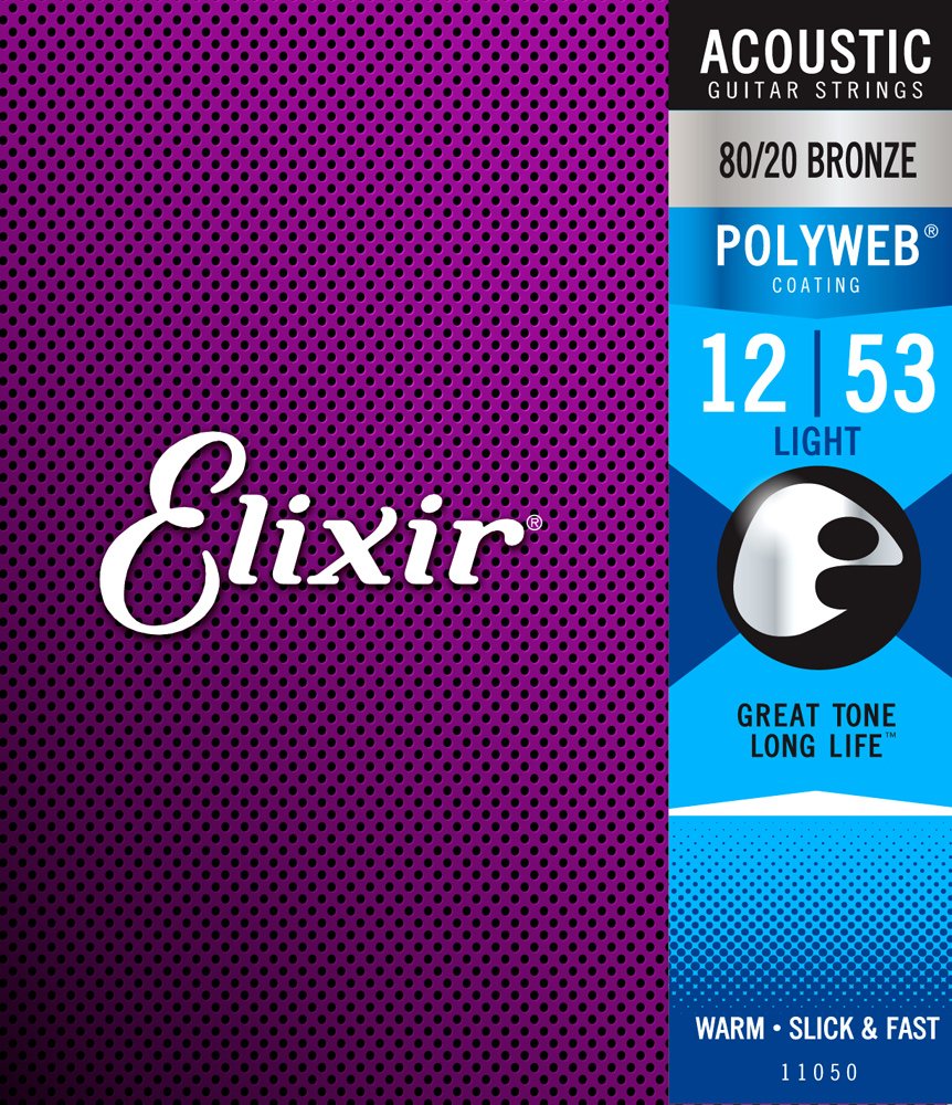 Elixir 80/20 Bronze Polyweb Anti-rust Light 12-53