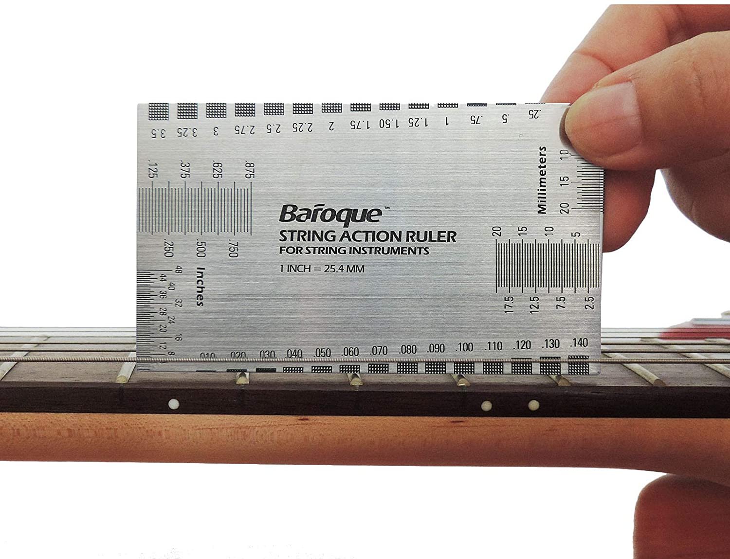 Hammer String Ruler Balancing Baroque String action ruler