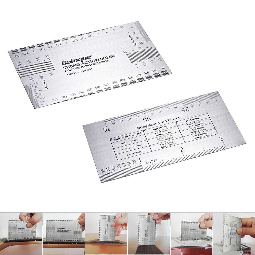 String Plus Ruler Baroque String action ruler
