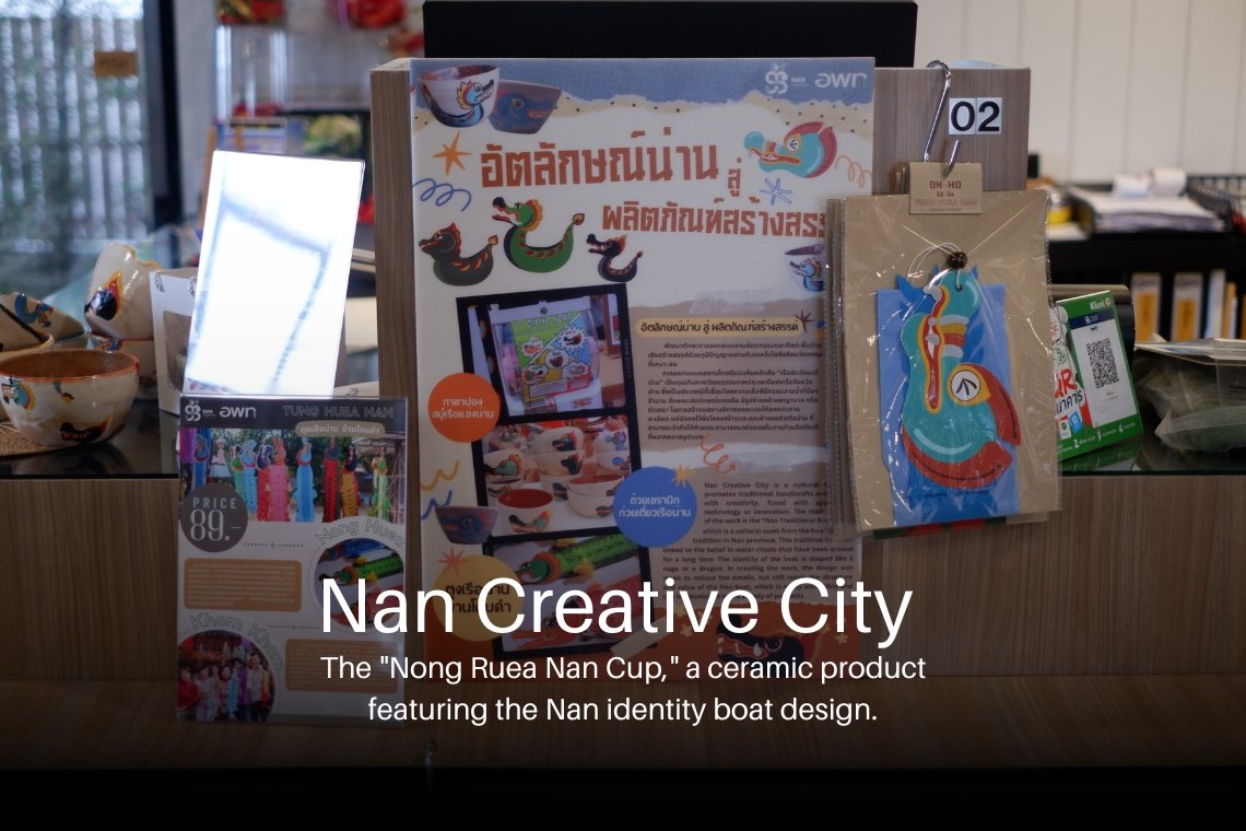 Creative Product inspired by the Nan River and Local Wisdom แรงบันดาลใจจากสายน้ำและภูมิปัญญา สู่ผลิตภัณฑ์สร้างสรรค์ Creative Product inspired by the Nan River and Local Wisdom แรงบันดาลใจจากสายน้ำและภูมิปัญญา สู่ผลิตภัณฑ์สร้างสรรค์