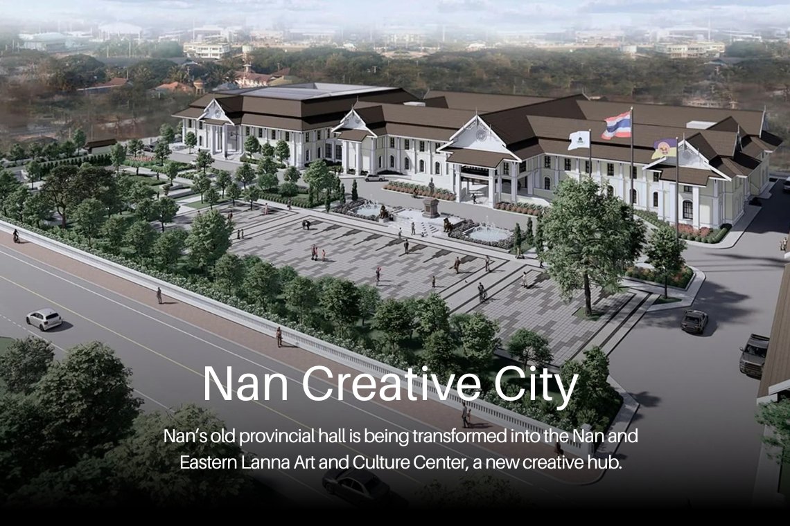 "หอศิลปวัฒนธรรมเมืองน่าน" ศูนย์กลางสร้างสรรค์แห่งใหม่