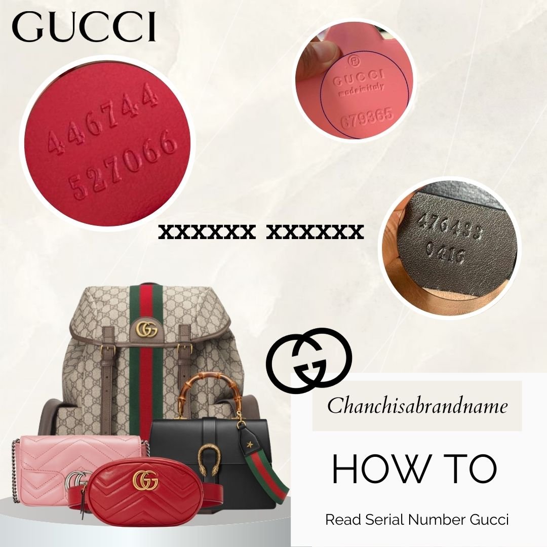 การอ่าน Serila Numer Gucci