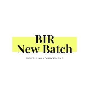 Welcome BIR Batch 16! 