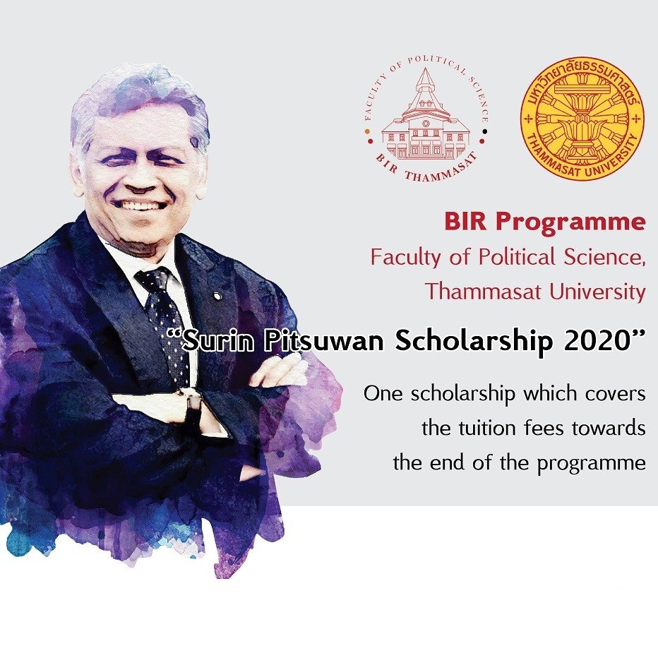 Surin Pitsuwan Scholarship 2020 Surin Pitsuwan Scholarship 2020