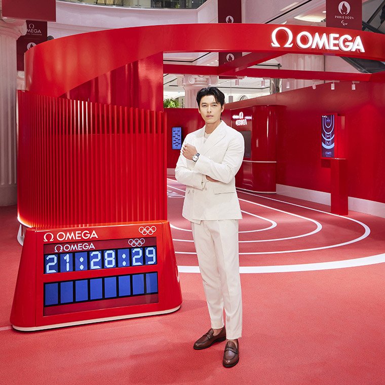 OMEGA Paris 2024 Pop-up Store