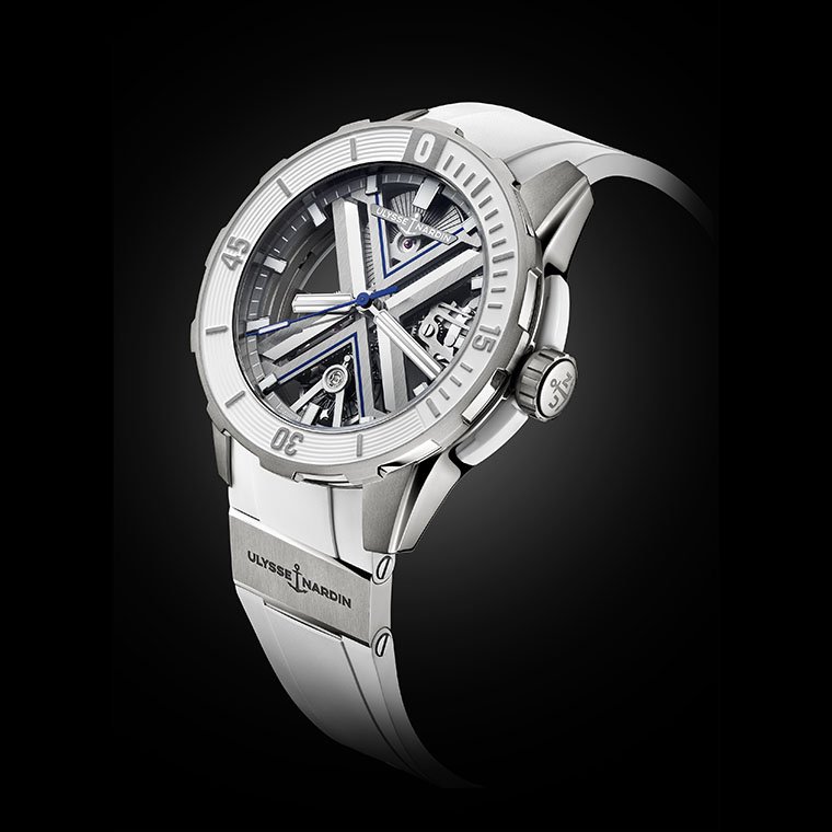 ULYSSE NARDIN Diver X Skeleton White ULYSSE NARDIN Diver X Skeleton White