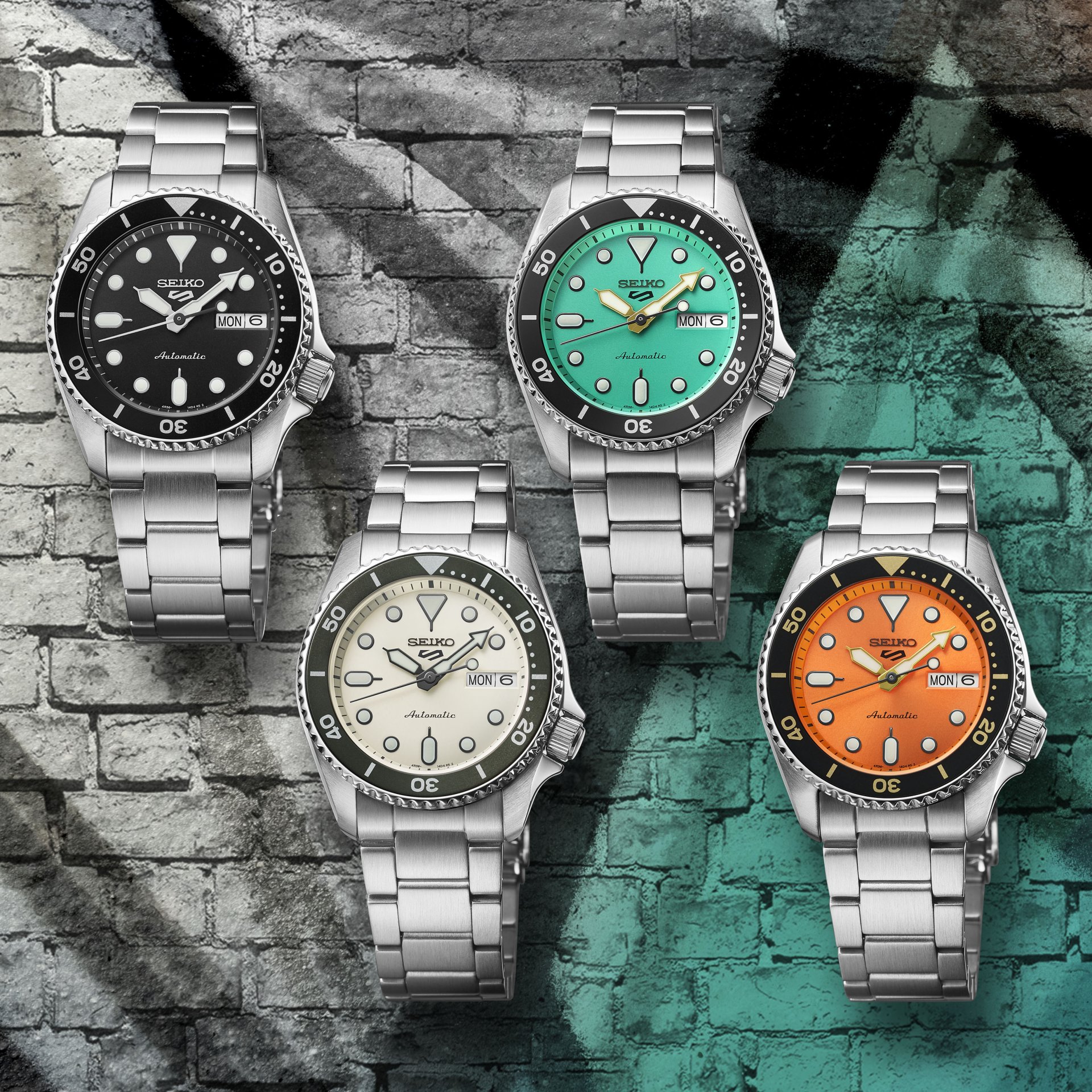 SEIKO 5 SPORTS - SKX Series 38mm Mid-Size SEIKO 5 SPORTS - SKX Series 38mm Mid-Size