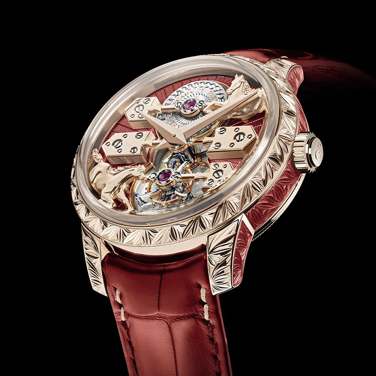 GIRARD-PERREGAUX La Esmeralda Tourbillon A Secret Eternity Edition
