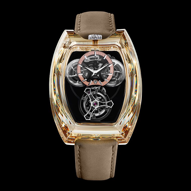 ARTYA Purity Moissanite Curvy Tourbillon