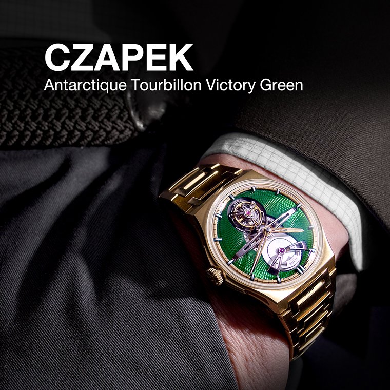 CZAPEK Antarctique Tourbillon Victory Green