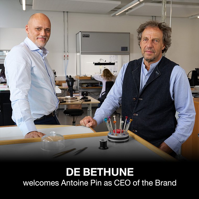 DE BETHUNE welcomes Antoine Pin as CEO